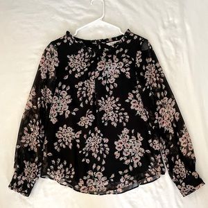 Long Sleeve Floral Blouse | Women’s 4